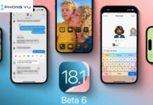 Appe ra mắt iOS 18.1 beta 6: Tổng hợp những tính năng mới