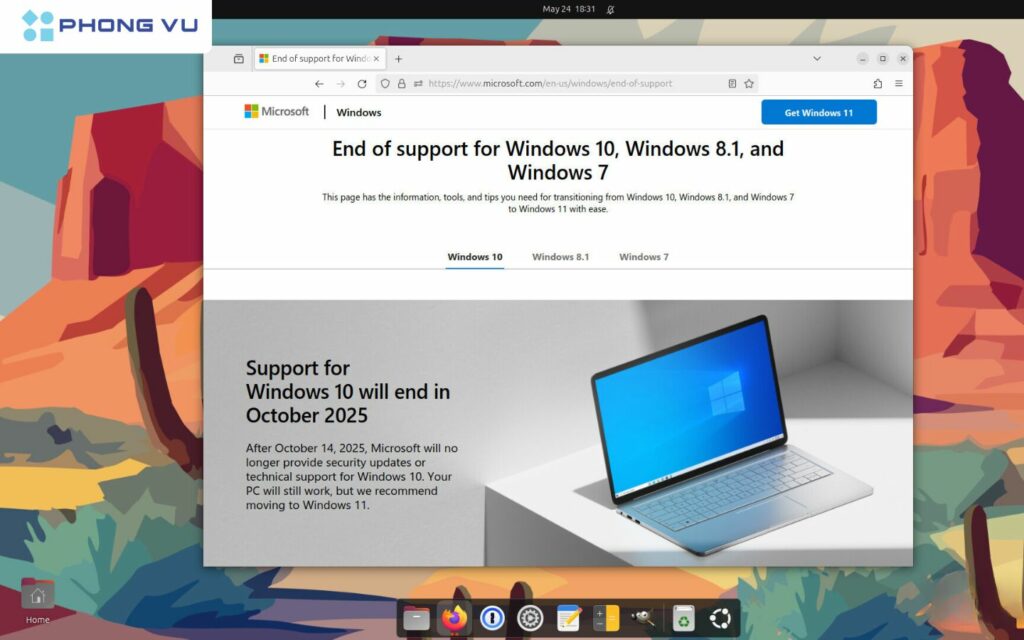 Microsoft chính thức dừng hỗ trợ Windows 11 vào 14/10/2025