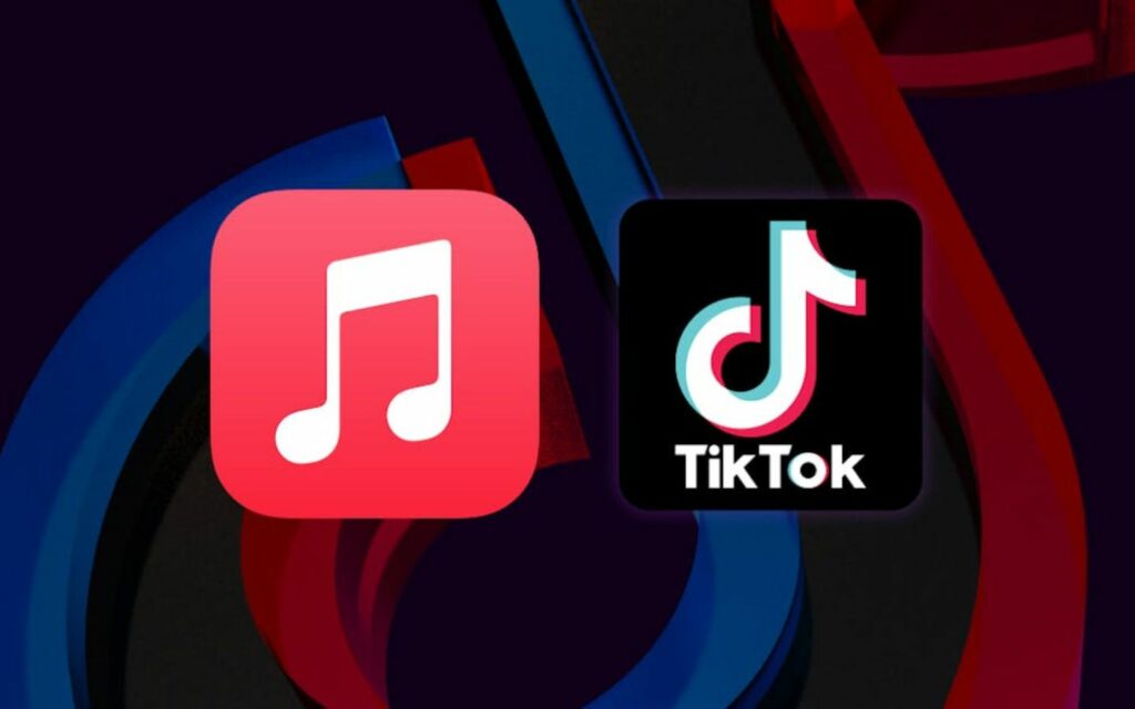 Bạn có thể dễ dàng chia sẻ nhạc thông qua Apple Music hoặc TikTok