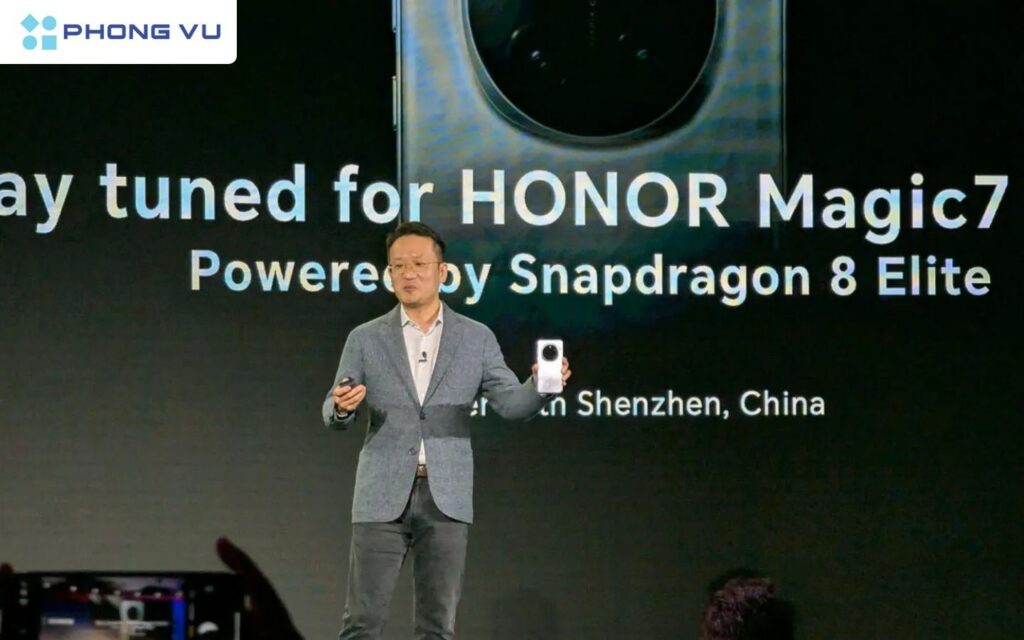 HONOR cũng đã xác nhận HONOR Magic7 Series là dòng smartphone đầu tiên được trang bị chip Qualcomm Snapdragon 8 Elite