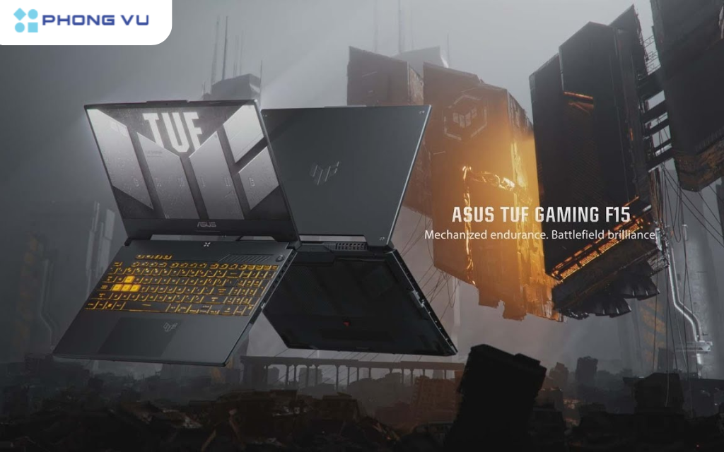 ASUS Tuf Gaming F15 FX506HF-HN078W cho phép bạn đắm chìm vào thế giới game