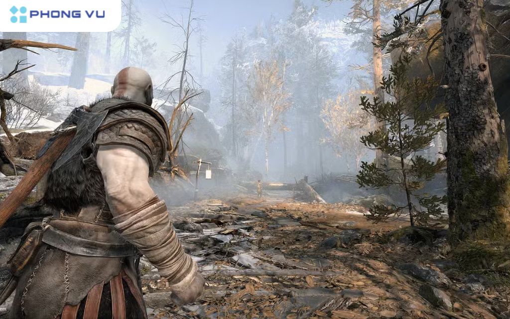 God of War (2018) là một siêu phẩm hành động phiêu lưu khám phá thế giới thần thoại Bắc Âu, đối mặt với những sinh vật huyền bí và những vị thần hùng mạnh