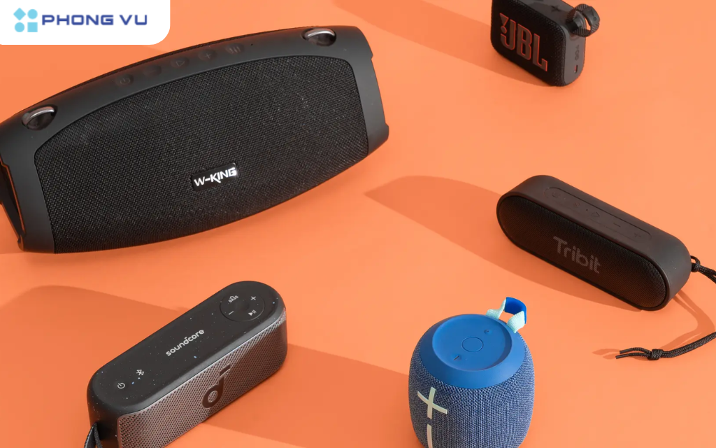 Loa Bluetooth nhỏ gọn, dễ dàng mang theo, sử dụng trong nhiều hoàn cảnh khác nhau