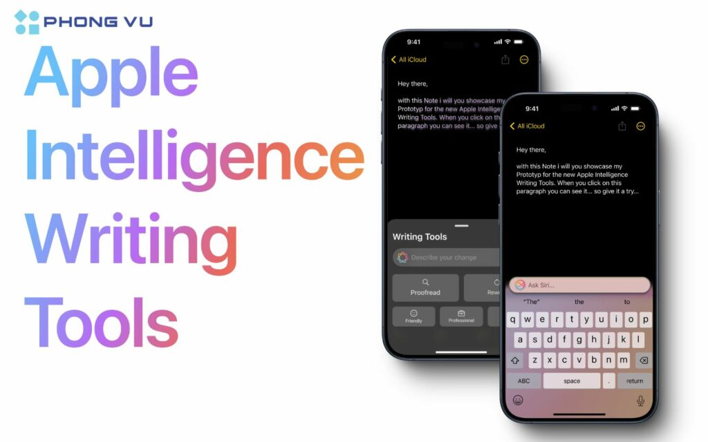 Writing Tools của Apple Intelligence là một công cụ hỗ trợ sáng tạo mạnh mẽ