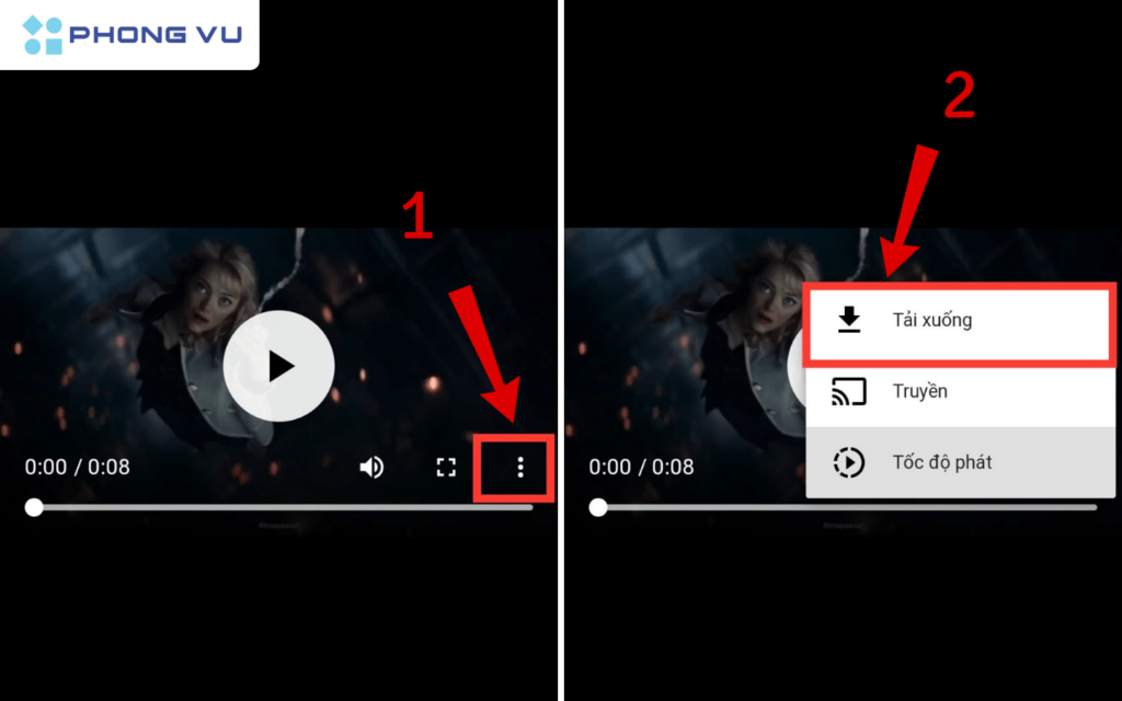 3 Cách tải video Twitter HD mới nhất, đơn giản ai cũng làm được 11 Nhấn vào dấu ba chấm rồi chọn Tải về
