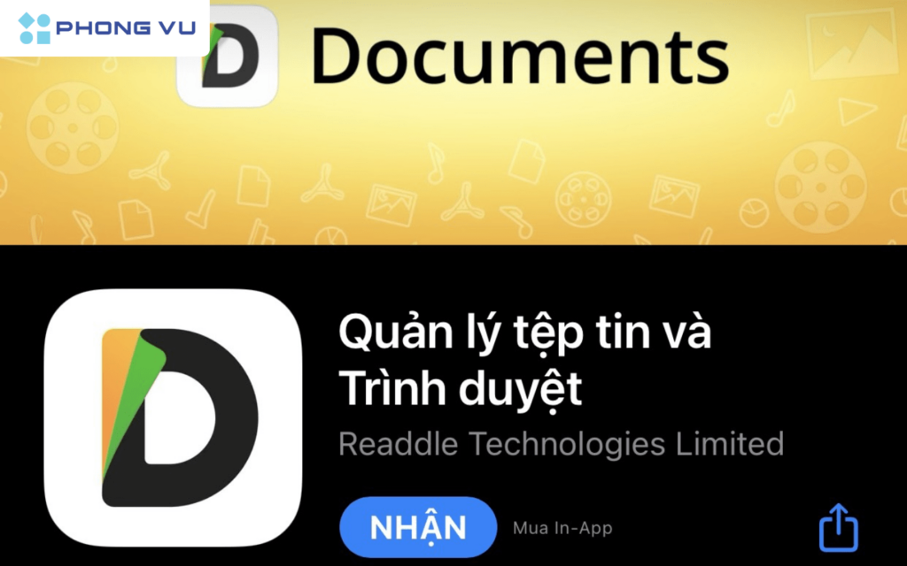 3 Cách tải video Twitter HD mới nhất, đơn giản ai cũng làm được 3 Tải xuống ứng dụng Documents - Quản lý tập tin và trình duyệt