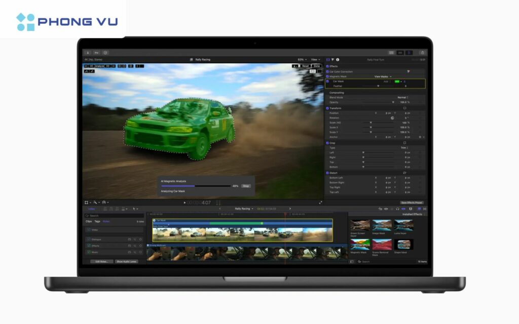 Apple ra mắt Final Cut Pro 11 với nhiều tính năng mới, sẵn sàng cạnh tranh với Adobe 4 Magnetic Mask - Cắt ghép hình ảnh dễ dàng hơn bao giờ hết