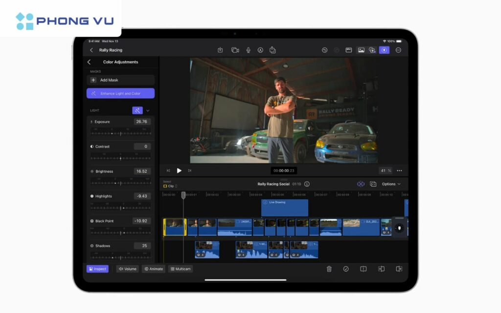 Apple ra mắt Final Cut Pro 11 với nhiều tính năng mới, sẵn sàng cạnh tranh với Adobe 6 Cập nhật Final Cut Camera: Hỗ trợ quay HEVC và 4K120fps