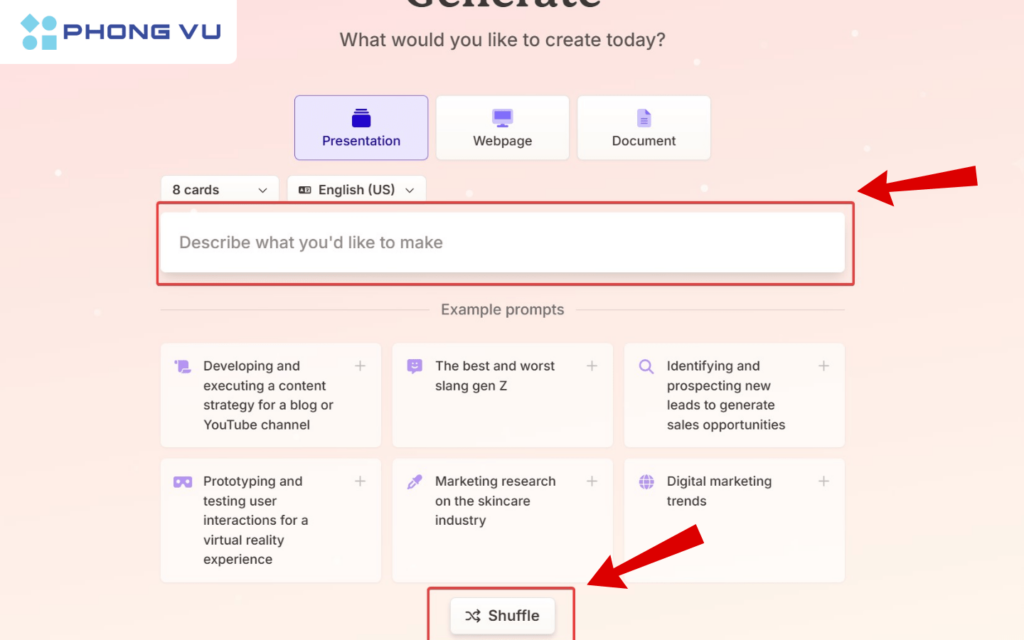 Nhập nội dung mong muốn