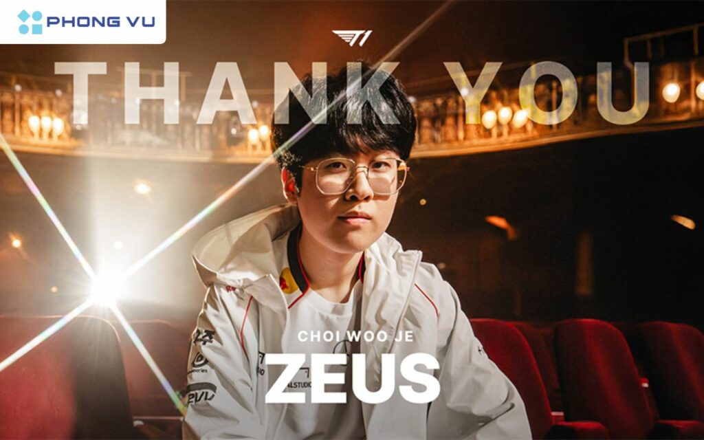 T1 chính thức thông báo kết thúc hợp đồng với tuyển thủ đường trên Zeus