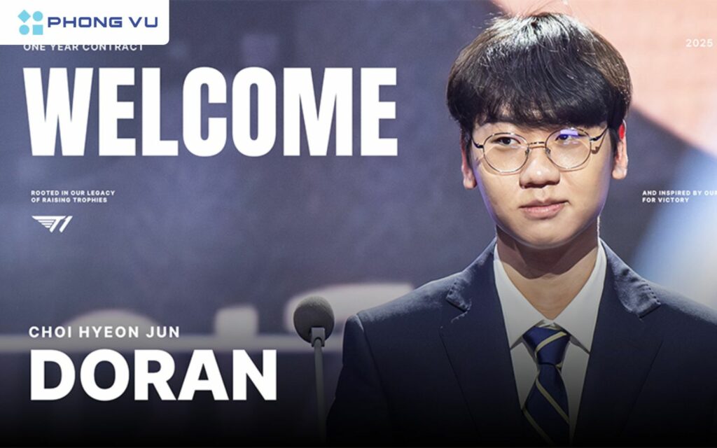 Ngay sau thông báo chia tay Zeus, T1 nhanh chóng công bố bản hợp đồng mới với Doran