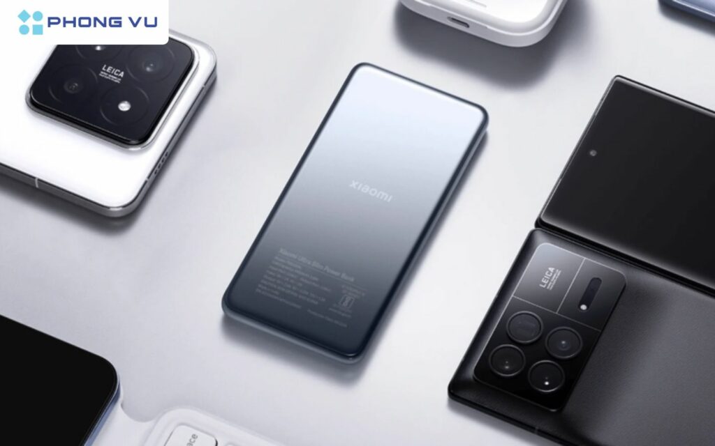 Xiaom vừa ra mắt sạc dự phòng 5000mAh siêu mỏng nhẹ