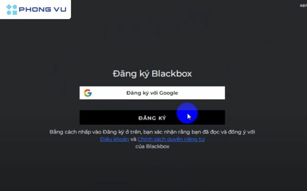 Copy chữ trong ảnh với Blackbox