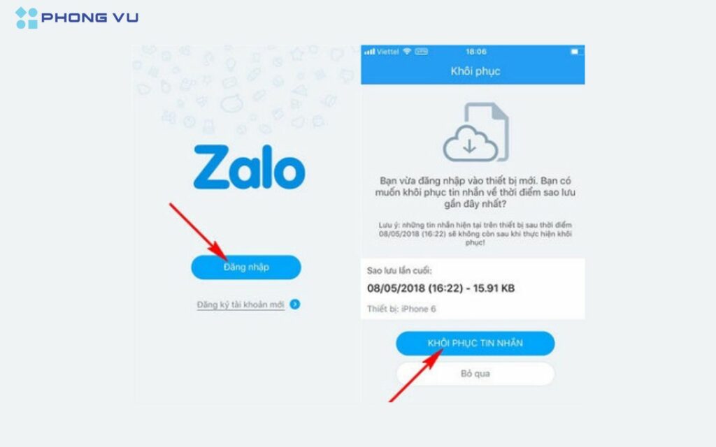 5 Cách đồng bộ tin nhắn Zalo đơn giản, mới nhất 2024 11 Đăng nhập tài khoản Zalo trên iPhone của bạn