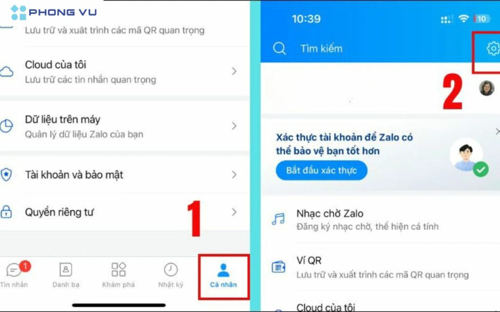 5 Cách đồng bộ tin nhắn Zalo đơn giản, mới nhất 2024 2 Truy cập vào tài khoản Zalo của bạn