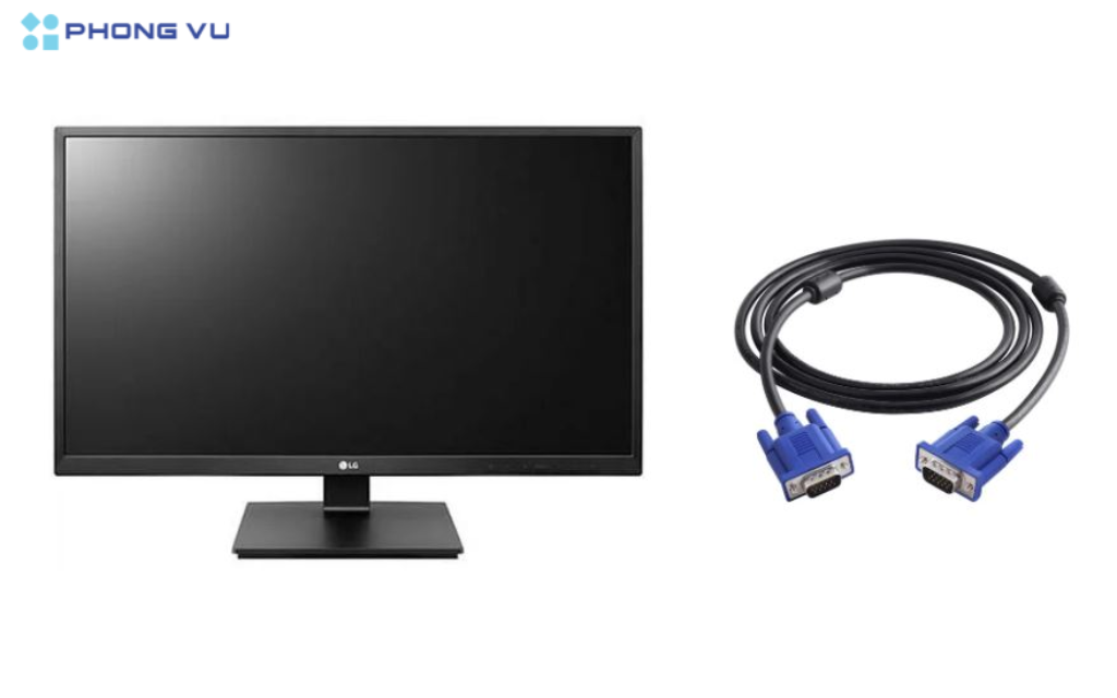 Nếu vừa thay màn hình mới mà vẫn không lên hình, hãy kiểm tra lại dây nguồn của màn hình