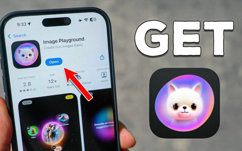 Tải ứng dụng Image Playground về iPhone