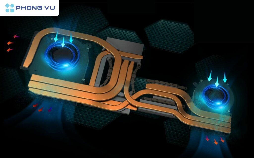 Nâng lên 7 ống tản nhiệt