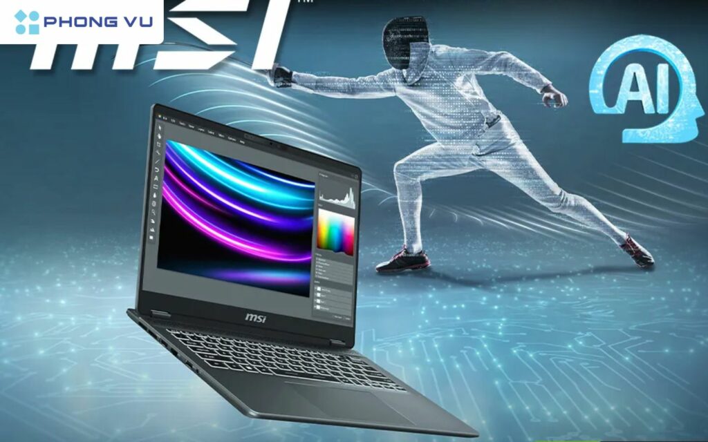 Hiệu năng ấn tượng với CPU Intel Core Ultra 7 155H cùng card đồ họa RTX 3050 6GB siêu mạnh mẽ 