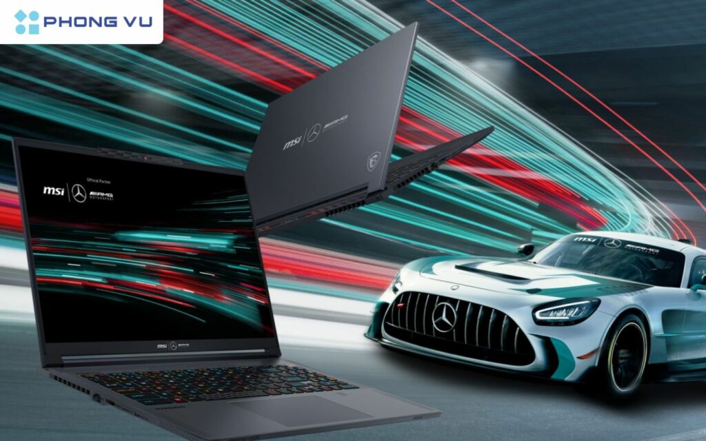 MSI hợp tác với Mercedes-AMG để tạo nên một chiếc laptop siêu cao cấp