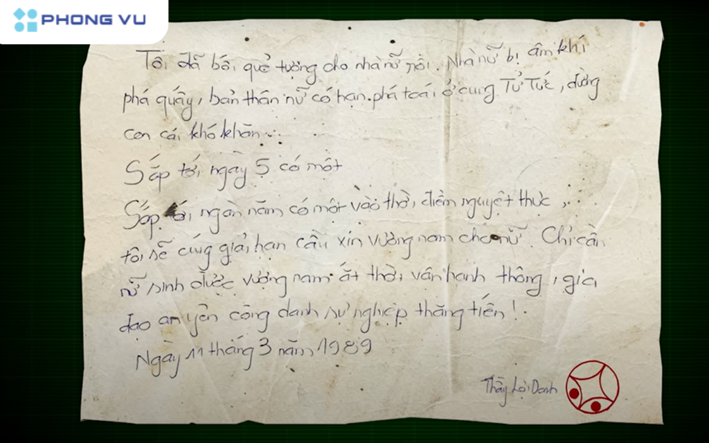 Giải thích cốt truyện game Tai Ương - Chung cư ma ám 13 Mẹ Huy tìm đến thầy Lợi Danh mong gỡ vận xui cho gia đình và thầy đề xuất làm lễ giải hạn