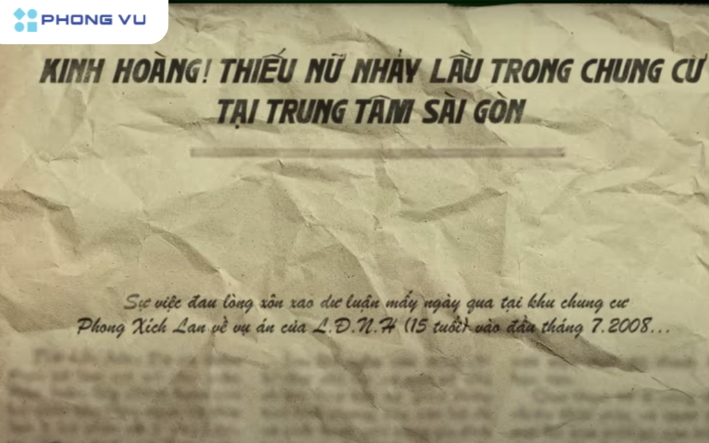 Giải thích cốt truyện game Tai Ương - Chung cư ma ám 15 Huyên gặp tai nạn té từ tầng 13 của chung cư