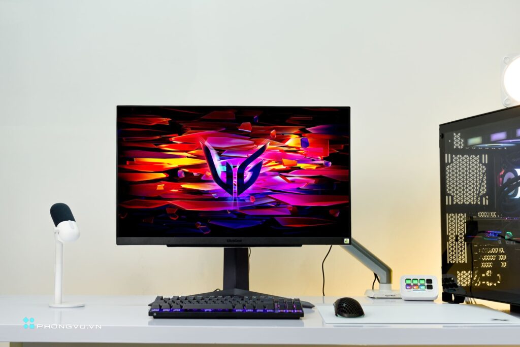 LG 27GR75Q-B mang lại hình ảnh chân thực, sống động