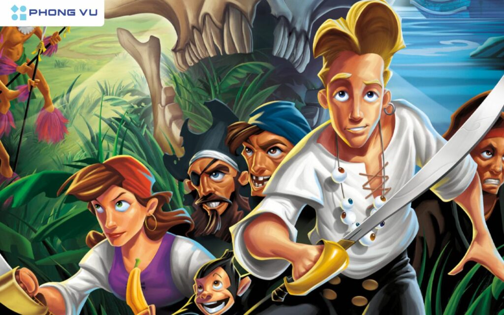 Nếu yêu thích những game khám phá các hòn đảo thì The Secret of Monkey Island là tựa game dành cho bạn