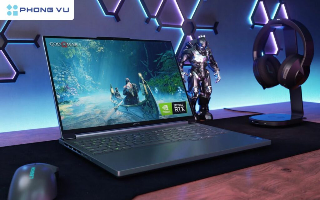 Laptop Lenovo Legion Slim 5 16AHP9 83DH003AVN Thiết kế mỏng, gọn nhẹ