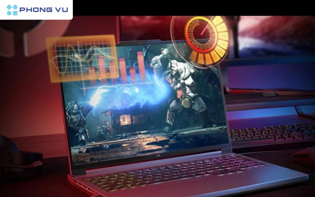 Lenovo Legion Pro 5 16IRX9 - 83DF0046VN  có cấu hình ấn tượng với chip Intel Core i9-14900HX