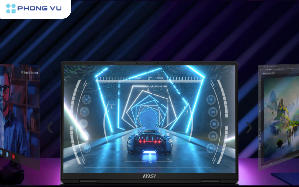 MSI AI Engine liên tục học hỏi thói quen và nhu cầu của bạn để tối ưu hóa mọi thứ