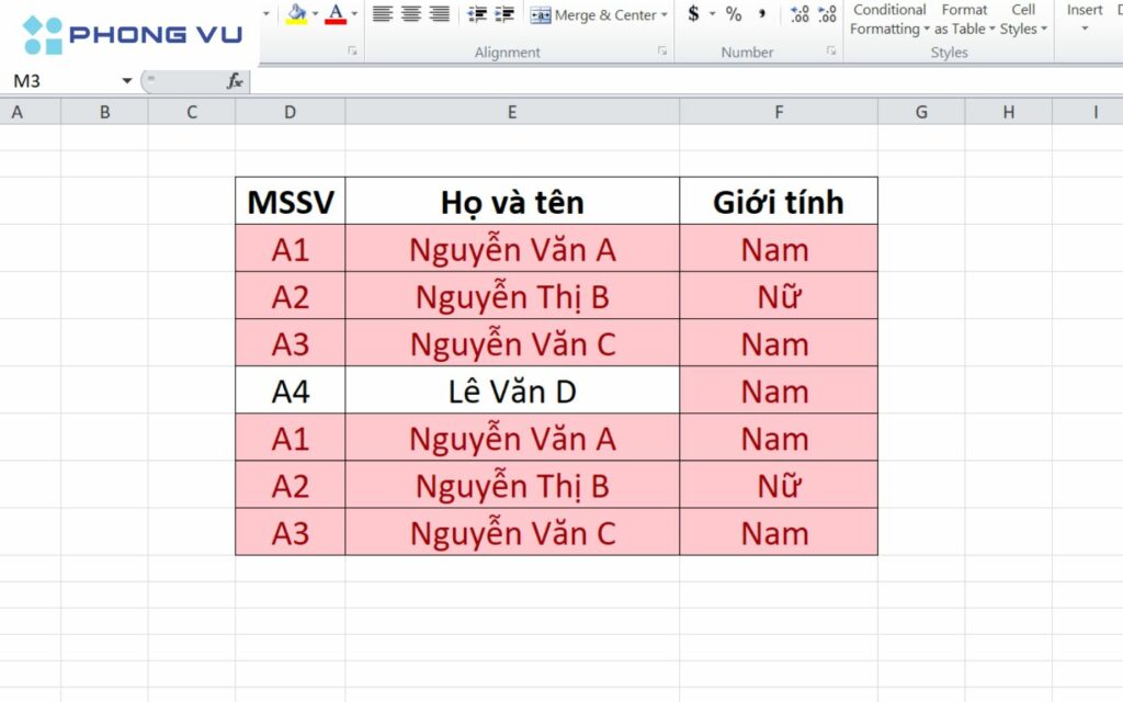 Xác nhận: Nhấn OK