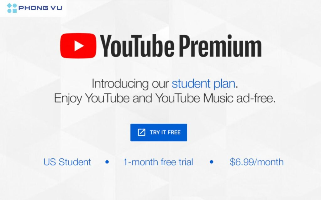YouTube mạnh tay quét các tài khoản Premium đăng ký thông qua VPN 3 YouTube cho người dùng lựa chọn gói dịch vụ theo yêu cầu