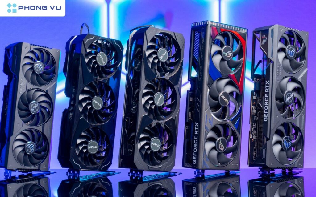 NVIDIA GeForce RTX 4090 và RTX 4070 Ti đều thuộc dòng GPU Ada Lovelace tiên tiến, mang đến sức mạnh vượt trội cho gaming và đồ họa.