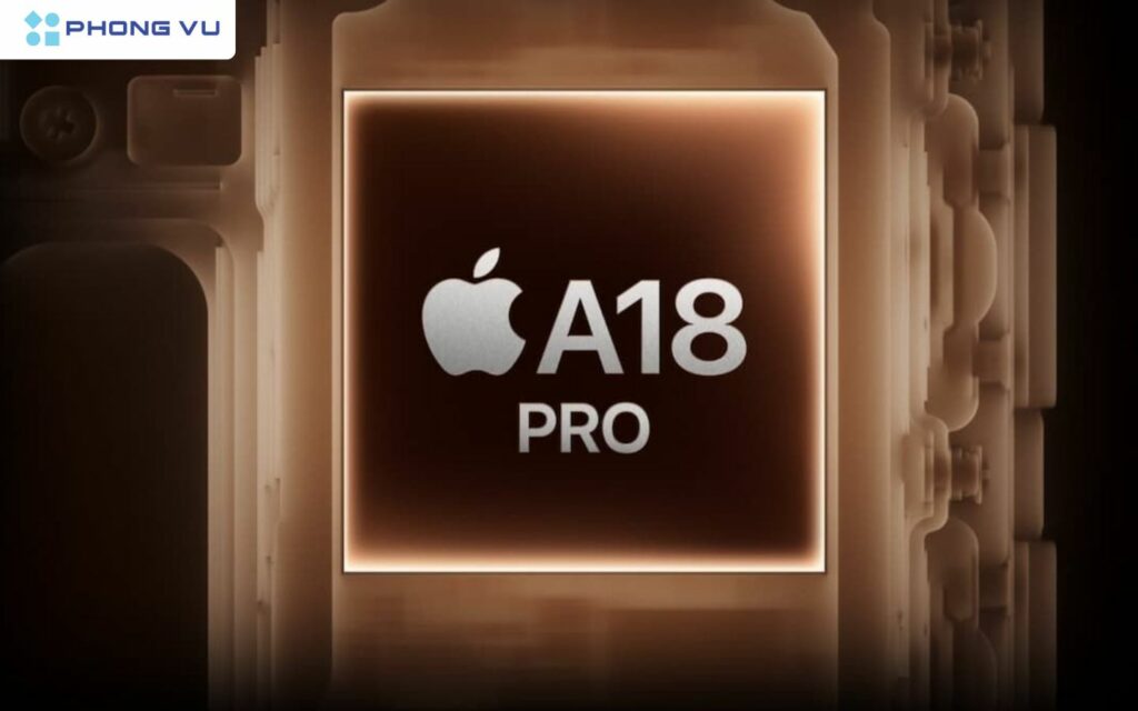 Chip A18 Pro do Apple sản xuất
