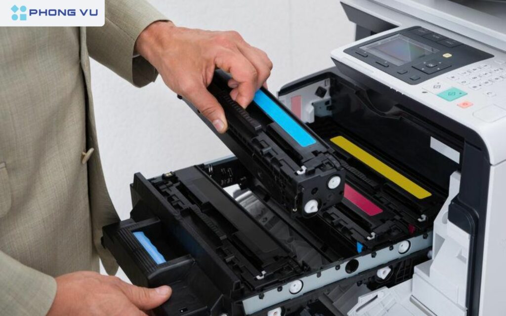 Hướng dẫn thay mực máy in Brother đơn giản, ai cũng làm được! 3 thay muc may in brother 1