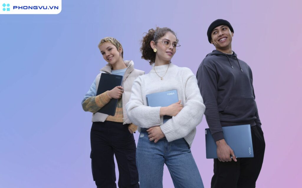 Không chỉ mang lại tính linh hoạt, Lenovo Yoga còn chú trọng đến độ mỏng nhẹ, giúp người dùng dễ dàng mang theo bên mình