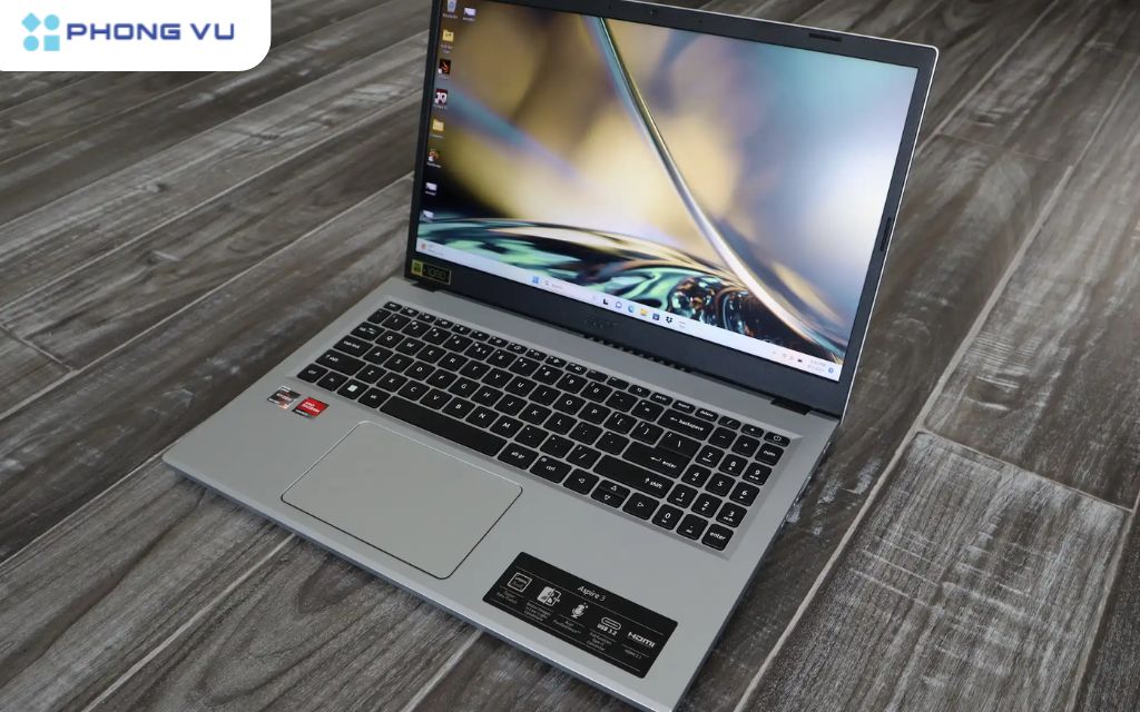 Top 10 laptop văn phòng giá dưới 25 triệu bán chạy nhất tại Phong Vũ 3 Laptop Acer Aspire 3 A315-58-529V: Lựa chọn kinh tế, cấu hình ổn định, phù hợp cho học tập và văn phòng.