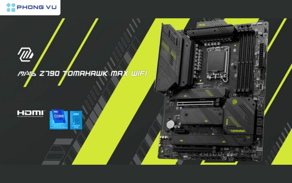 Được biết đến với độ ổn định vượt trội, MSI MAG Z790 TOMAHAWK MAX WF DDR5 hỗ trợ đa dạng kết nối và khả năng ép xung CPU mạnh mẽ.