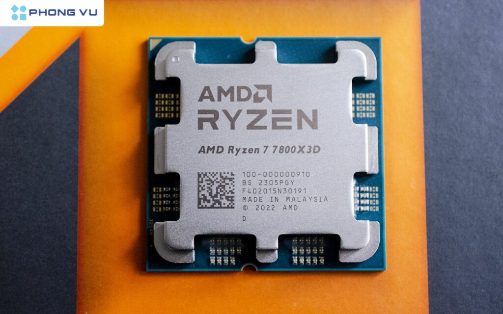 Ryzen 7 8700X3D là phiên bản cao cấp hơn của 5800X3D, tương thích với nền tảng AM5 hiện đại.