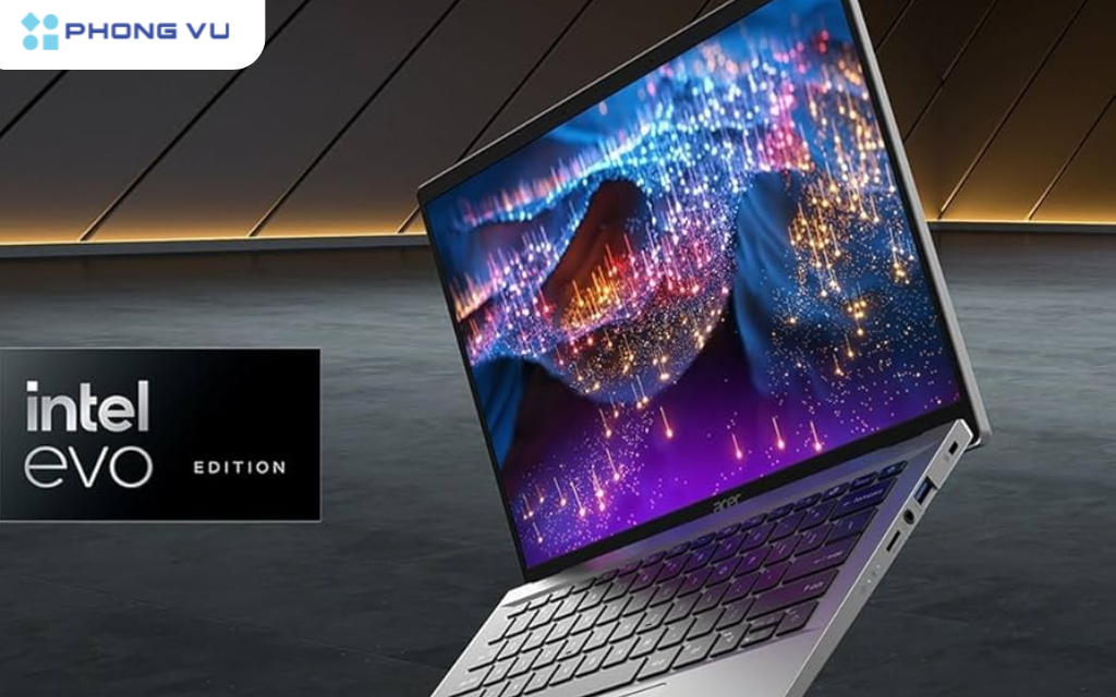 Top 7 laptop AI Core Ultra 5 giá chỉ dưới 25 triệu đồng 6 Swift Go AI OLED SFG14-73-57FZ là sự lựa chọn hoàn hảo cho người dùng năng động, cần một chiếc laptop vừa mạnh mẽ vừa di động