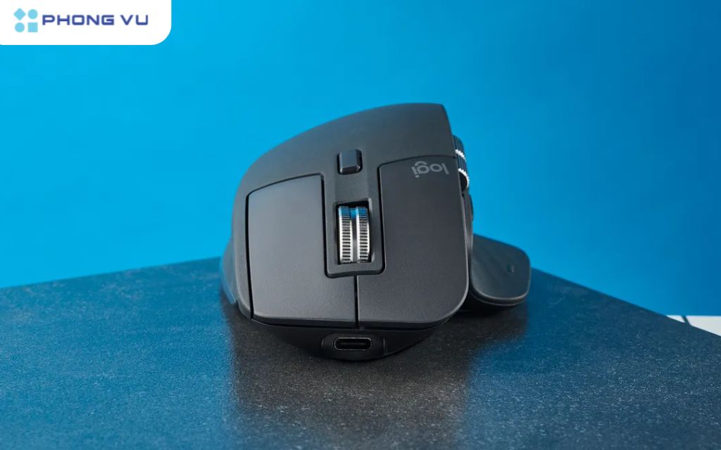 Chuột không dây Logitech MX Master 3S cao cấp, thiết kế công thái học, độ chính xác cao
