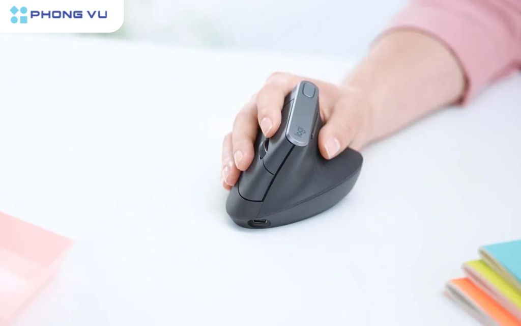 Chuột không dây Logitech MX Vertical - trải nghiệm công thái học hoàn toàn mới