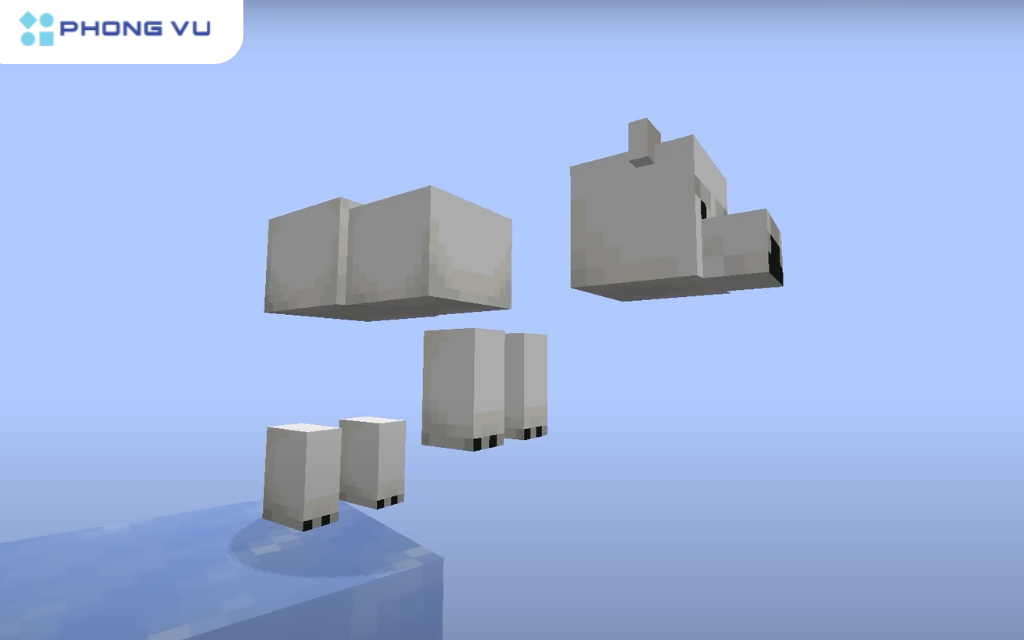 Trong quá trình này, một số lỗi và sự bất hợp lý vẫn tồn tại, như mô hình gấu Bắc Cực bị sai lệch