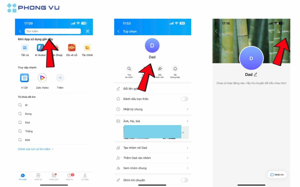 Cách tìm số điện thoại trên Zalo bằng điện thoại