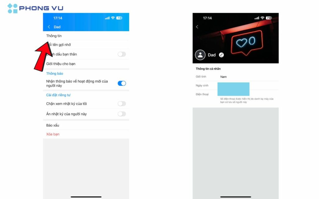 Cách tìm số điện thoại trên Zalo bằng điện thoại