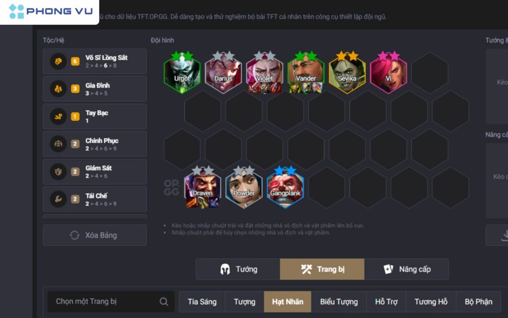 Chi tiết 7 đội hình mạnh DTCL mùa 13 mới nhất version 14.24 2 Đội hình DTCL Violet Võ Sĩ Lồng Sắt