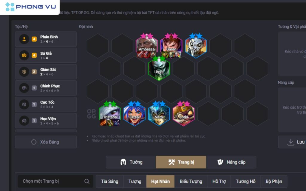 Chi tiết 7 đội hình mạnh DTCL mùa 13 mới nhất version 14.24 3 Đội hình DTCL Sứ Giả Flex