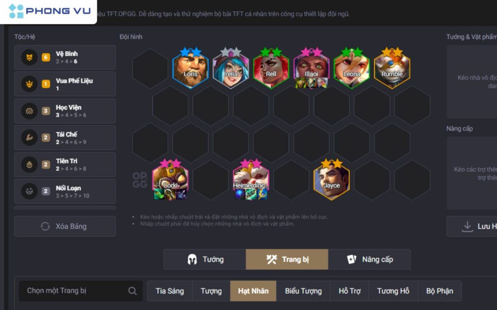 Chi tiết 7 đội hình mạnh DTCL mùa 13 mới nhất version 14.24 4 Đội hình DTCL Heimerdinger Vệ Binh