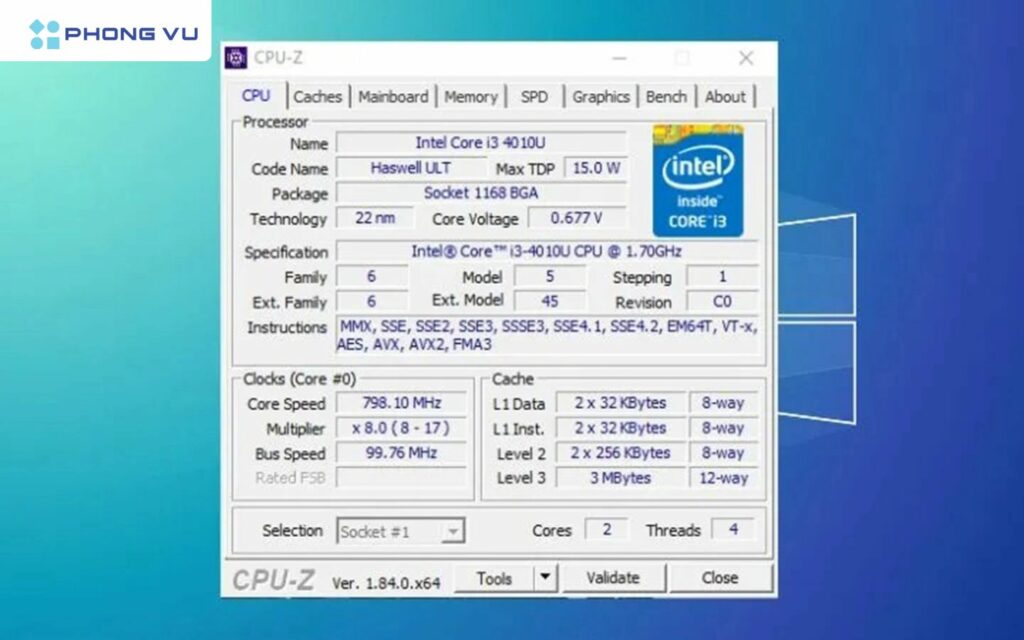 Công cụ CPU-Z hỗ trợ ép xung RAM